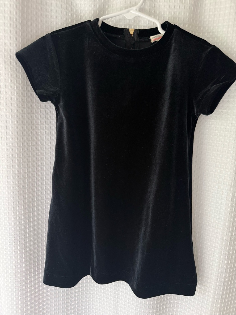 Crewcuts Black Velvet Short-Sleeve Tee